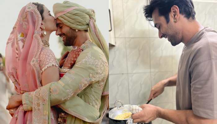 Pulkit Samrat Turns Tradition Upside Down, Performs 'Pehli Rasoi' At Kriti Kharbanda's Home In Bangalore 