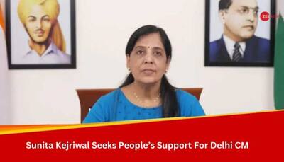 'Kejriwal Ko Aashirvaad': Delhi CM's Wife Seeks People's Support, Shares WhatsApp Number