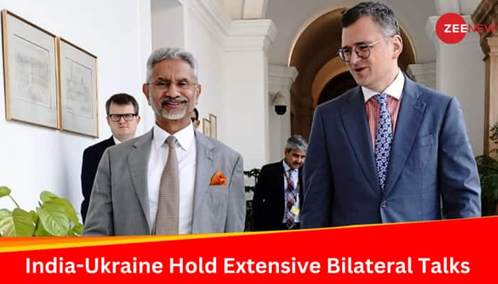 India Advocates Peaceful Resolution To Ukraine-Russia Conflict As EAM Jaishankar, Kuleba Hold Bilateral Talks