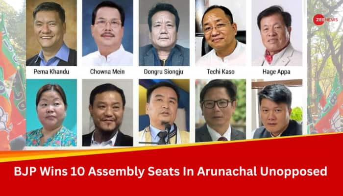 First Victory Of 2024 Goes To BJP: Party Wins 10 Arunachal Assembly Seats Unopposed