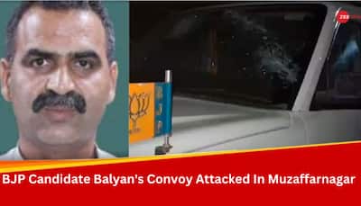 Lok Sabha Polls: BJP Candidate Sanjeev Balyan's Convoy Attacked In Muzaffarnagar, Union Minister Safe 