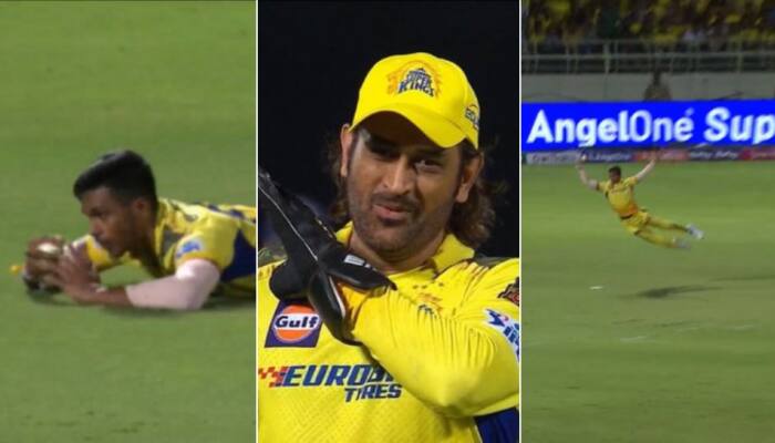 WATCH: MS Dhoni Stunned By Matheesha Pathirana&#039;s Unbelievable Catch To Dismiss David Warner During CSK vs DC Clash