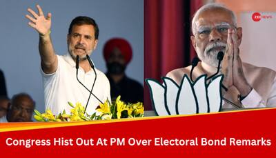 'New Heights Of Hypocrisy...': Congress Slams PM Modi Over Electoral Bond Remarks