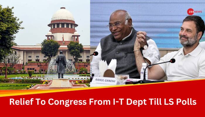 'Won't Take Any Coercive Steps To Recover Rs 3,500 Crore From Congress Till Polls': Income Tax Dept Tells SC