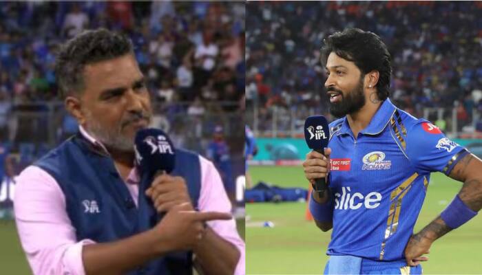 WATCH: Sanjay Mankrekar Tells Wankhede Crowd To 'BEHAVE' Following Boos For Hardik Pandya During Toss Of MI vs RR Match