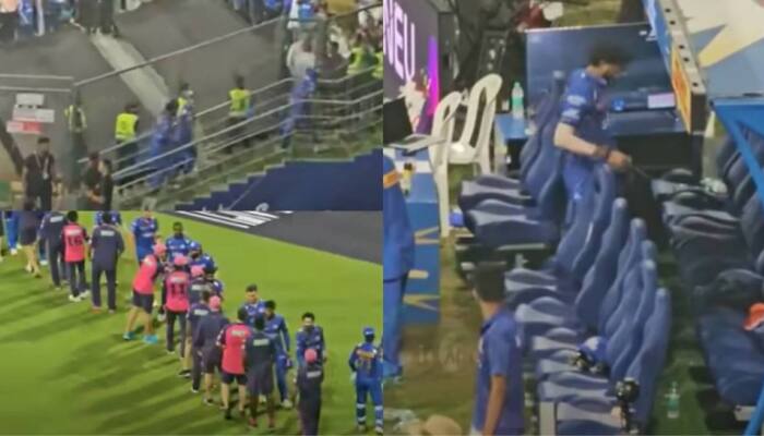 IPL 2024: MI Captain Hardik Pandya Sits Alone In Dug Out After Crushing Defeat Against RR