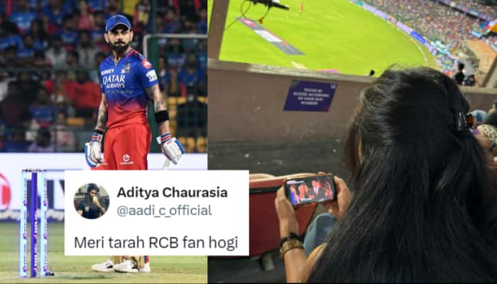 &#039;Must Be A RCB Fan&#039;, Girl Spotted Watching &#039;Friends&#039; On Phone During RCB vs LSG Clash In IPL 2024, Internet Reacts