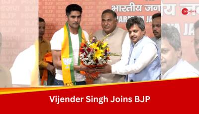 Boxer Vijender Singh Joins BJP Ahead Of Lok Sabha Polls 2024 