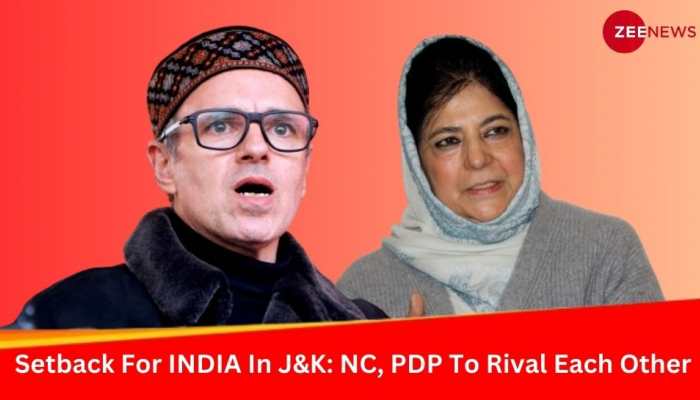 Big Setback To INDI Alliance in J&amp;K: National Conference and People's Democratic Party To Rival Each Other In Lok Sabha Elections