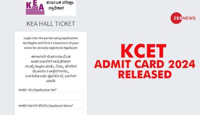 KCET 2024 Admit Card Link Released At kea.kar.nic.in- Check Steps To Download Here