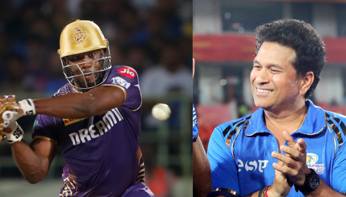 KKR's Andre Russell BREAKS Massive Sachin Tendulkar IPL Batting Record KKR's Andre Russell BREAKS Massive Sachin Tendulkar IPL Batting Record