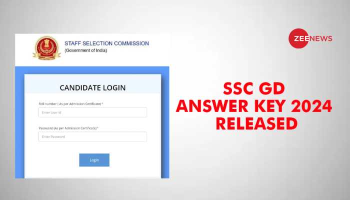 SSC GD Answer Key 2024 Released At ssc.nic.in- Check Steps To Download PDF Here SSC GD Answer Key 2024 Released At ssc.nic.in- Check Steps To Download PDF Here