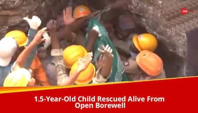 WATCH: How NDRF, SDRF Teams Rescue 1.5-Year-Old Child Who Fell Into Borewell In Karnataka