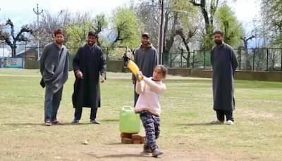 8-Year-Old Cricket Prodigy From Kashmir Captivates Online World, Draws Attention From Cricket Legends Sachin Tendulkar And Mithali Raj