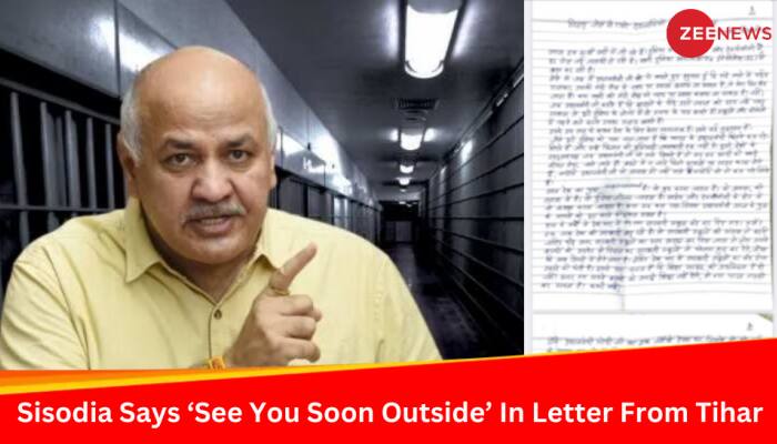 'See You Soon Outside...': Sisodia In 2nd Letter From Tihar Jail Day Before Bail Hearing 
