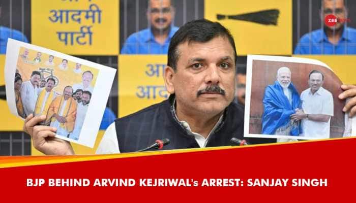 &#039;BJP Top Leadership Behind Arvind Kejriwal&#039;s Arrest&#039;: AAP MP Sanjay Singh On Liquor Policy Case
