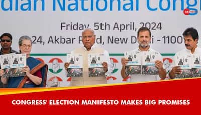 'Caste Census, Legal MSP Guarantee, Job Reservations': Congress Manifesto Makes Big Promises