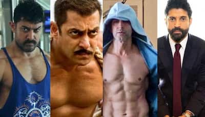 From Farhan Akhtar to Salman Khan to Aamir Khan, here are the celebrities who went through rigorous body transformations for a film!
