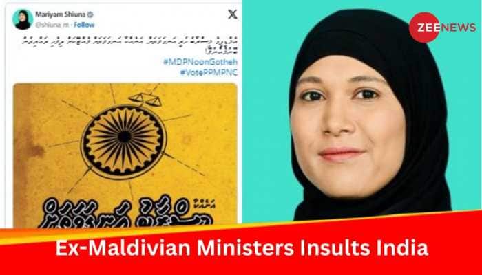 Maldivian President Muizzu&#039;s Ex-Minister Mariyam Shiuna Mocks India Once Again; Apologises After Backlash