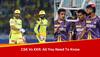 IPL 2024: CSK vs KKR Head-To-Head, Probable Playing 11s, Chennai Pitch Report, Key Battles And Weather Forecast; All You Need To Know