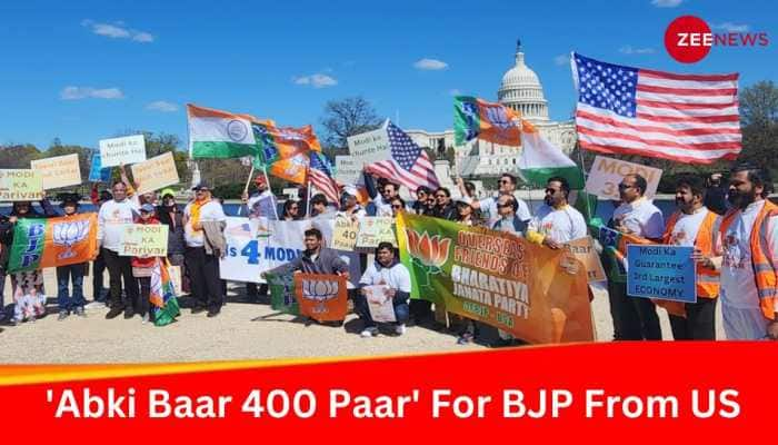 Lok Sabha Elections 2024: &#039;Abki Baar 400 Paar&#039; For BJP From United States As Well