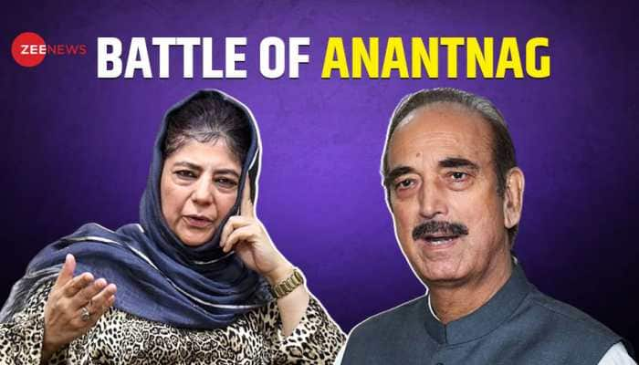 In Kashmir&#039;s Anantnag, Battle Of Stalwarts As Mehbooba Mufti Challenges Ghulam Nabi Azad In Lok Sabha Polls 