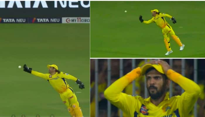 IPL 2024: Internet In Disbelief As MS Dhoni Drops Catch Of Andre Russell During CSK vs KKR Match - WATCH