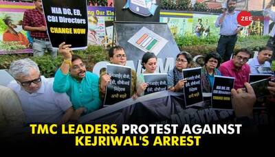 TMC Protests Against Arvind Kejriwal's Arrest; AAP Says  'Blatant Tanasahi' In Country