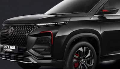 MG Hector Teases Blackstorm Edition Ahead Of Launch Tomorrow; What We Know So Far