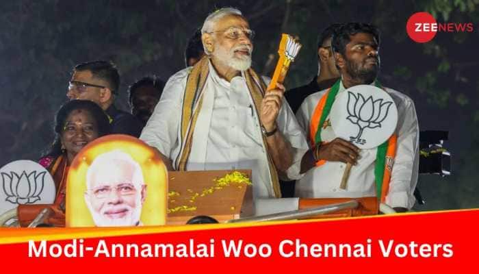 &#039;Chennai Has Won Me Over&#039;: BJP&#039;s Modi Holds Roadshow With Annamalai; Assures Development