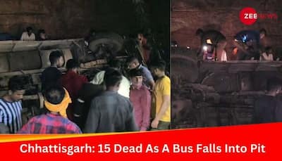 Chhattisgarh: 15 Dead, Over A Dozen Injured As Bus Ferrying Workers Falls Into Soil Mine Pit In Durg 