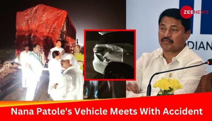 Nana Patole Accident: Congress President&#039;s Car Meets With Accident Near Bhandara