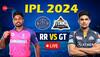 RR vs GT Live Score