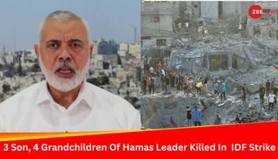 3 Sons, 4 Grandchildren Of Top Hamas Leader Ismail Haniyeh Killed In Israeli Airstrike In Gaza