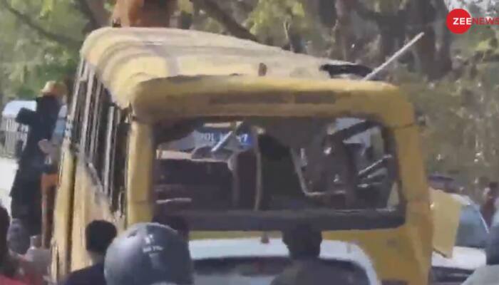 Mahendragarh School Bus Accident: Six Children Dead, 20 Injured As Overtaking Move Goes Wrong