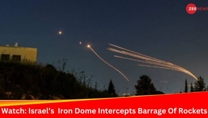 Video: Israel's Iron Dome Missile System Intercepts Massive Rocket Attack By Iran-Backed Hezbollah