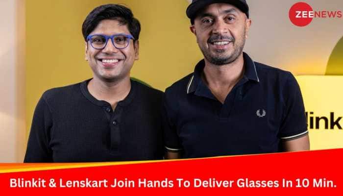 Blinkit And Lenskart CEOs Join Hands To Deliver Glasses In 10 Minutes