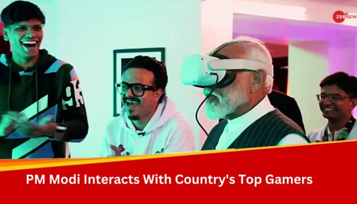 PM Modi Joins India’s Top Gamers, Plays VR Game As &#039;NaMo OP&#039;: Watch