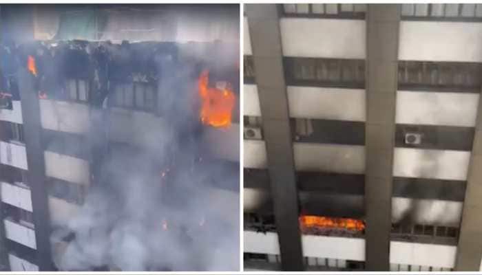 Mumbai: Massive Fire Engulfs Building In Bandra-Kurla Complex, None Hurt