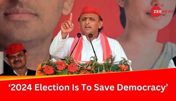 &#039;This Is The Election To Save Constitution, Democracy..&#039;: Akhilesh Yadav