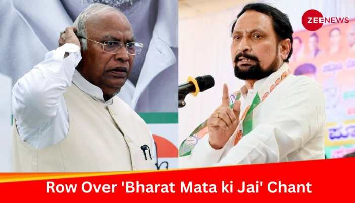 Does Congress, Mallikarjun Kharge Not Like &#039;Bharat Mata ki Jai&#039; Chant? Karnataka MLA&#039;s Request Sparks Row  ​