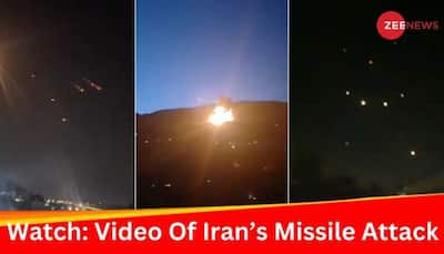 Watch: Iran, Lebanon Launch Missile Barrage At Israel; Arrow Aerial Defense System At Display