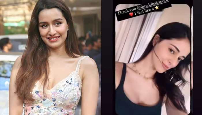 Ananya Panday Feels Like A 'Star' Thanks  Shraddha Kapoor; Here's Why