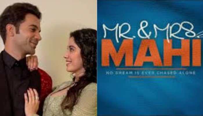 Janhvi Kapoor and Rajkummar Rao Starrer, &#039;Mr. and Mrs. Mahi,&#039; Set to Hit Theatres On This Date 