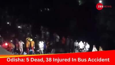 Odisha: 5 Dead, 38 Injured As Bus Plunges From Flyover In Jajpur 