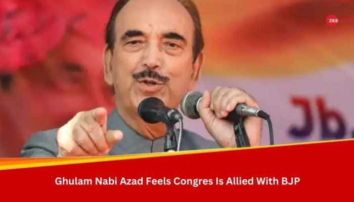 &#039;Sometimes I Feel Congress Wants BJP To Win&#039;: Ex-J&amp;K CM Ghulam Nabi Azad