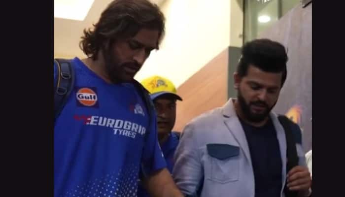 &#039;Bhaichara On Top&#039;: Suresh Raina Helps Limping MS Dhoni To WALK On Stairs After CSK&#039;s Win Over MI In IPL 2024; WATCH