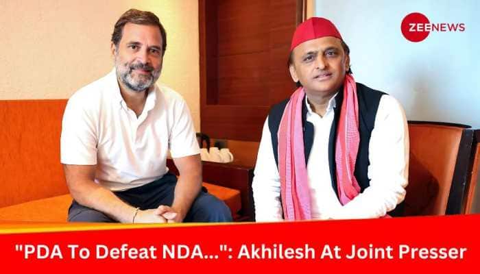 &quot;PDA To Defeat NDA...&quot;: SP Chief Akhilesh Yadav’s Big Claim At Joint Presser With Rahul Gandhi