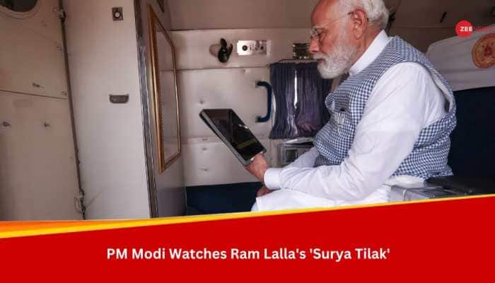 &#039;Emotional Moment&#039;: PM Narendra Modi After Watching Ram Lalla&#039;s &#039;Surya Tilak&#039; On Ram Navami