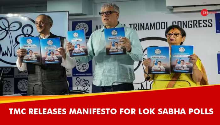 TMC Releases Manifesto For Lok Sabha Polls, Vows To Scrap CAA And NRC; Promises Hike In MGNREGA Wages, Old Age Pension TMC Releases Manifesto For Lok Sabha Polls, Vows To Scrap CAA And NRC; Promises Hike In MGNREGA Wages, Old Age Pension